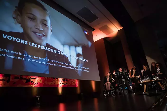 Lancement de la campagne © Ministères sociaux DICOM Tristan Reynaud Sipa