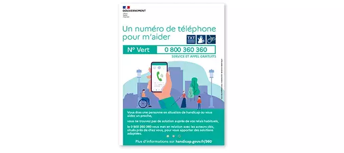 Affiche un numéro de téléphone pour m'aider